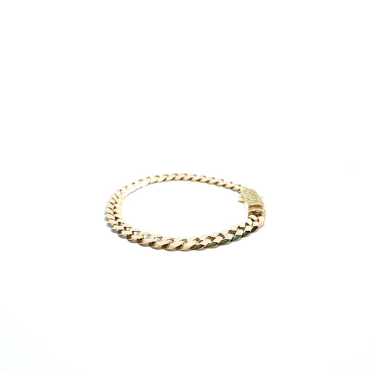Cuban gold bracelet
