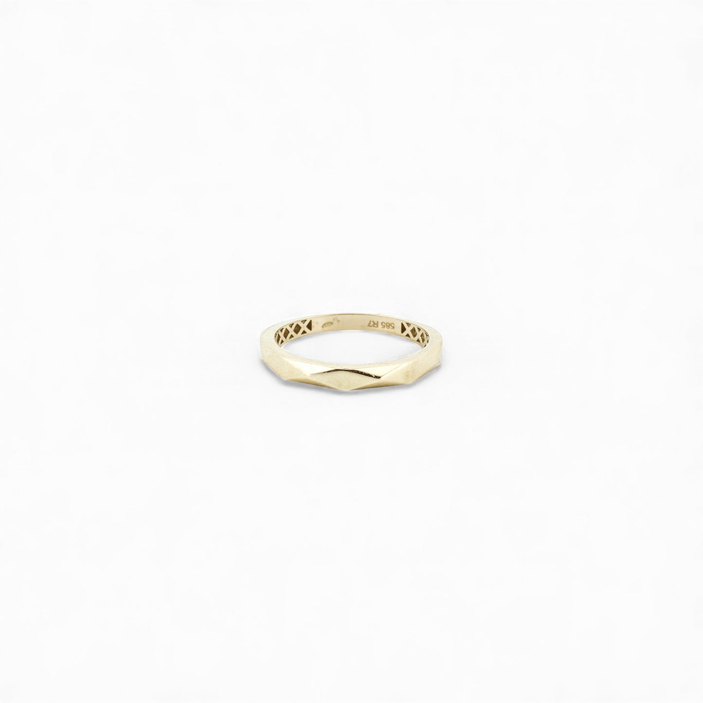 14k gold ring b