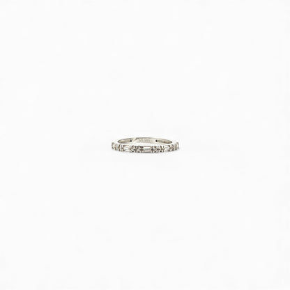14K WHITE GOLD RING