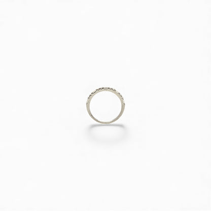 14K WHITE GOLD RING