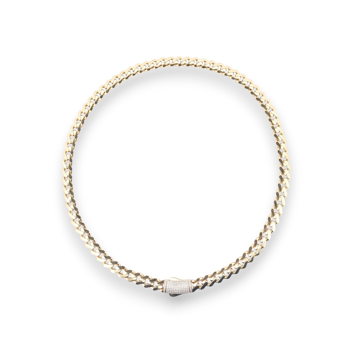 Cuban chain with zirconia