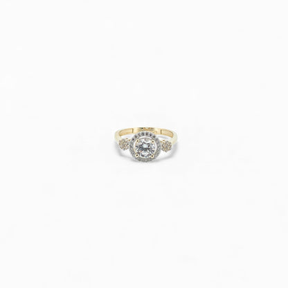 14k gold ring r