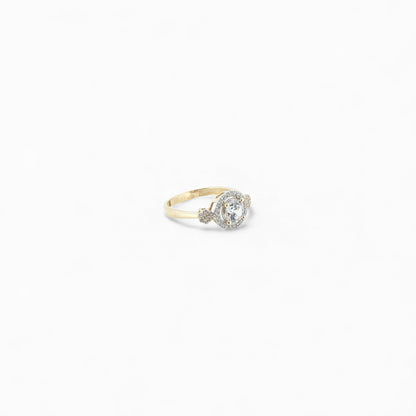 14k gold ring r